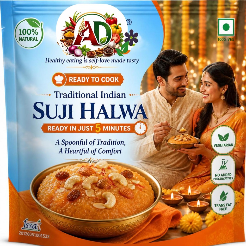 Kesari Suji Halwa 250G