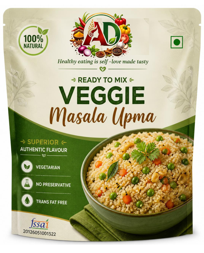 🌿 Veggie Masala Upma 250G