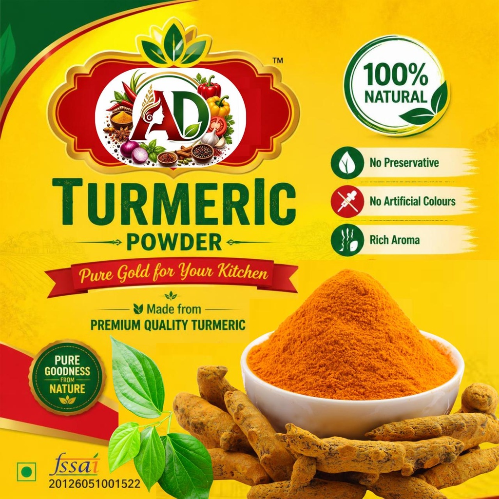 AD Turmeric Powder 250g